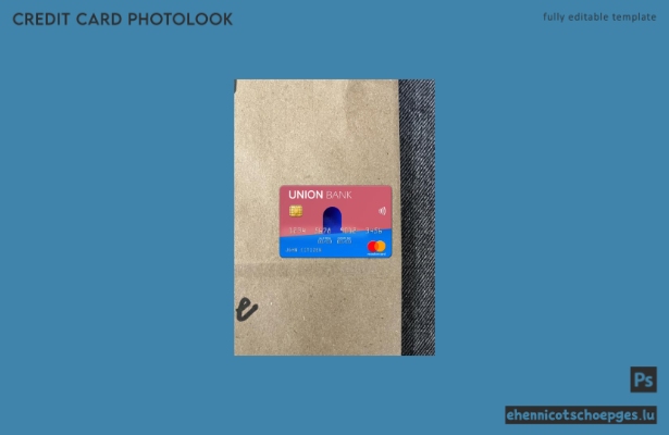 Albania Union Bank Mastercard Photolook Beispielvorschau